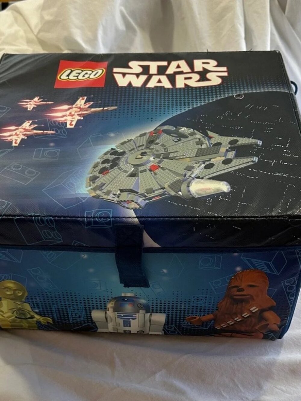 LEGO Star Wars Millennium Falcon ZipBin Storage Box Playmat Retired
